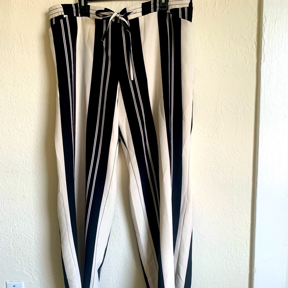 Wide leg striped pant INC size 20W